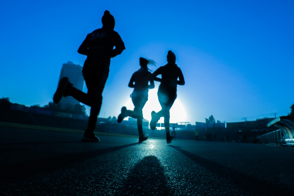 Participants à une course à pied